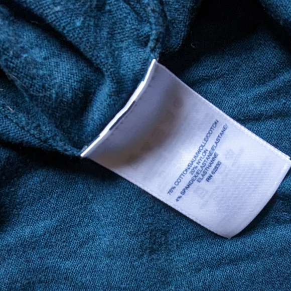 Dark Blue Land's End Button Up Cardigan - Picture 4 of 5